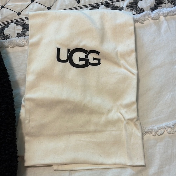 UGG Black Plush Backpack - Picture 2 of 3